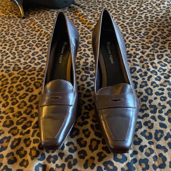 Etienne Aigner Leather Pumps👠🥂 - Picture 6 of 6